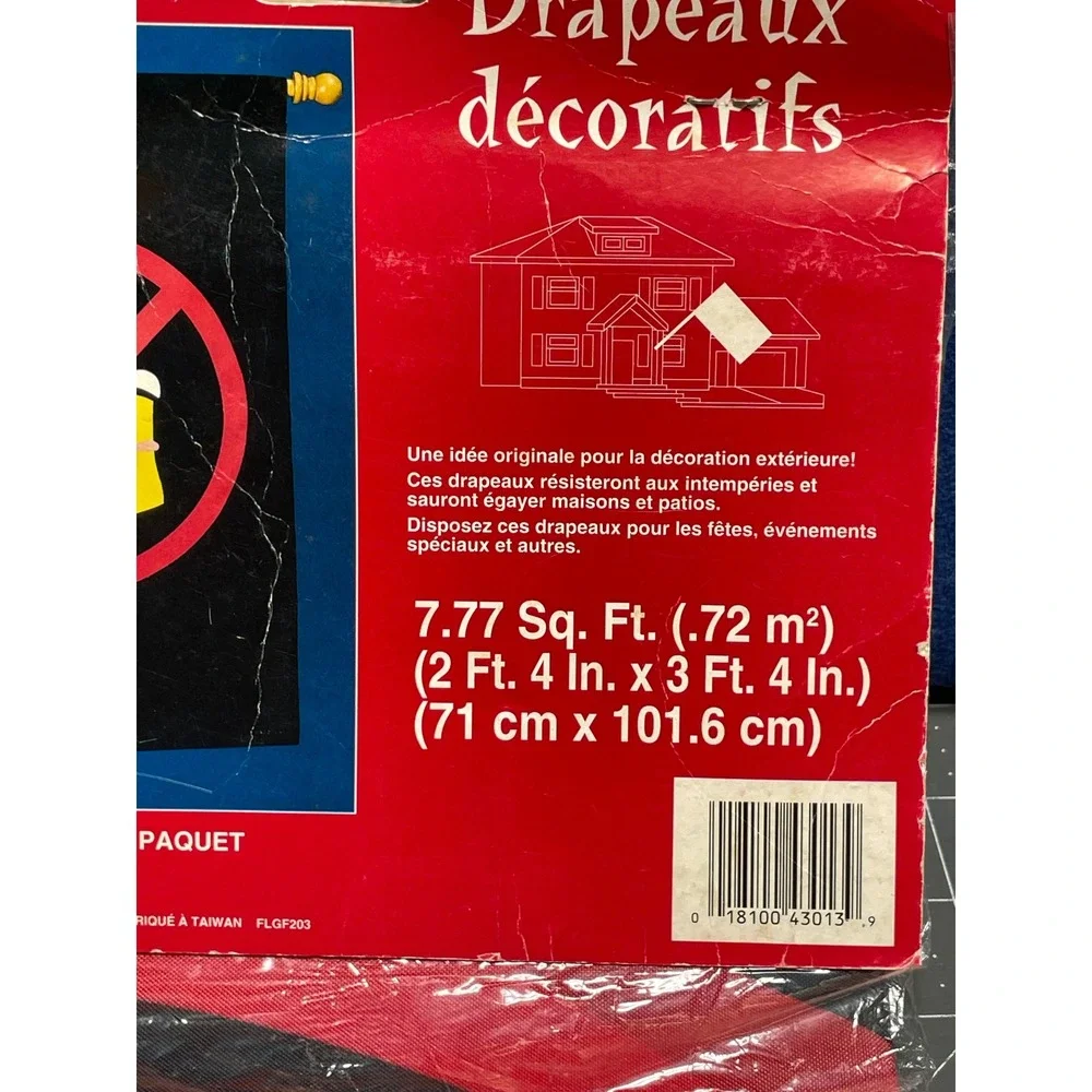 American Greetings Birthday Flag and Over the Hill Treat Bags Black Multi Vintag